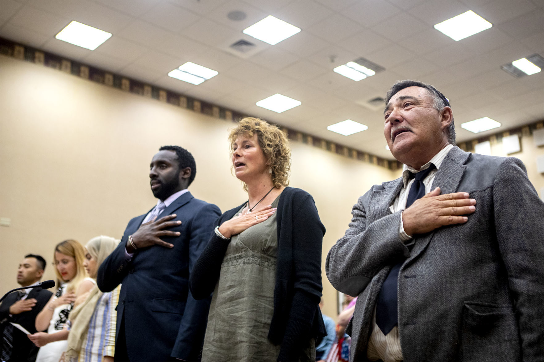 Naturalization ceremony